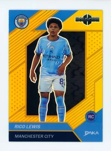 2022-23 Rico Lewis Daka Holocene Gold Manchester City Rookie Soccer Card 7/10 - Picture 1 of 3