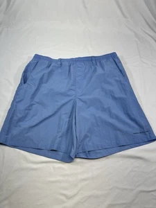 Columbia Shorts Mens XL Blue Nylon Swim Trunks Lined Omni Shade Protection - Picture 1 of 5