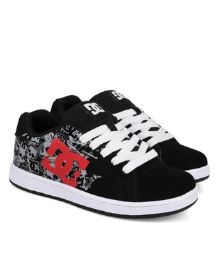 DC Boys Gaveler Zapato de Skate Niño Pequeño Negro Rojo Gris 11 Niños Niños Pequeños Zapatos Foto 1 de 2