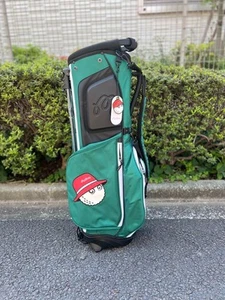 MALBON golf caddy bag stand type Green with 2 hood cover free shipping from JPN - Picture 1 of 11
