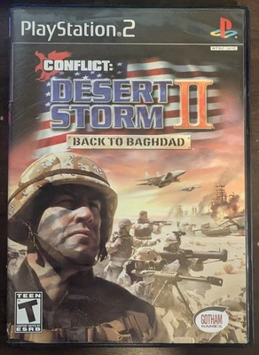 Conflict Desert Storm II Back to Baghdad PlayStation 2 PS2 Complete CIB - Image 1 of 3