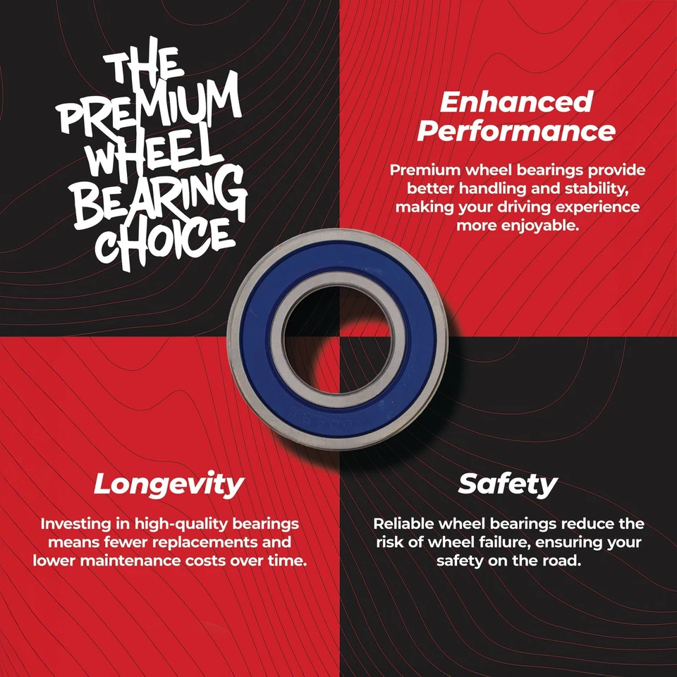 All Balls Wheel Bearing Kit Rear For Kawasaki KLX110 02-12 / KLX110L 10-12 Foto 1 de 2