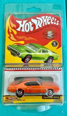 Pontiac GTO 2567/3000 naranja 2008 Hot Wheels RLC 22ª Convención de Coleccionistas '69 Foto 1 de 4