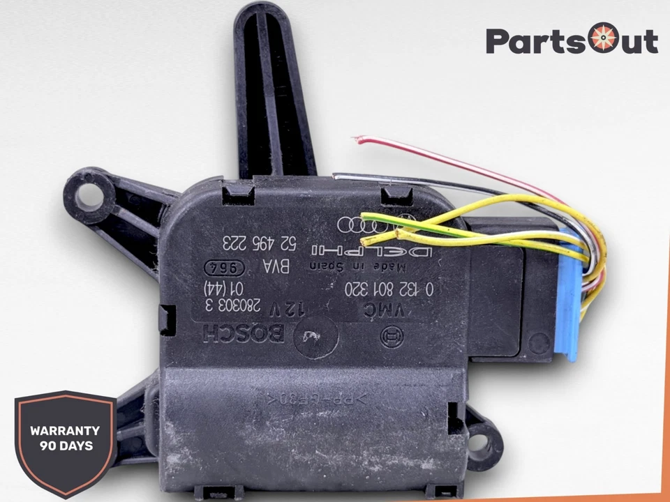 Porsche Cayenne VW 2002-2010 calentador de aire ventilación aleta actuador motor 7L0907512A fabricante de equipos originales Foto 1 de 3