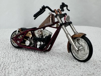West Coast Choppers Penny Saved Motorcycle Jesse James Green 1:24 Scale - Image 1 of 4