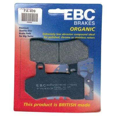 Harley-Davidson Electra Glide Street EBC 2008-2009 pastillas de freno delanteras orgánicas FLHT Foto 1 de 2