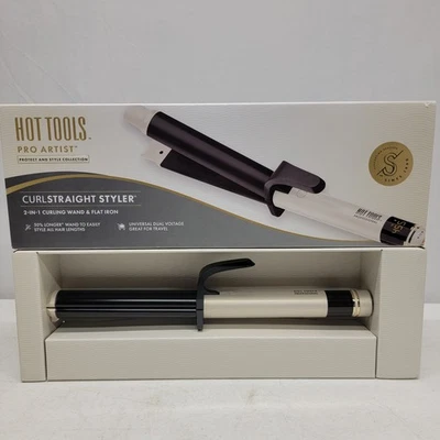 HOT TOOLS Pro Artist Protect & Style CurlStraight Styler 1 ¼" Curling Iron - Image 1 of 4