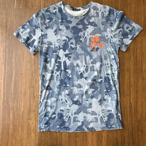 Camiseta U2 Joshua Tree Azul Camuflaje Mujer Pequeña Tour Merch 2017 Camiseta - Imagen 1 de 11