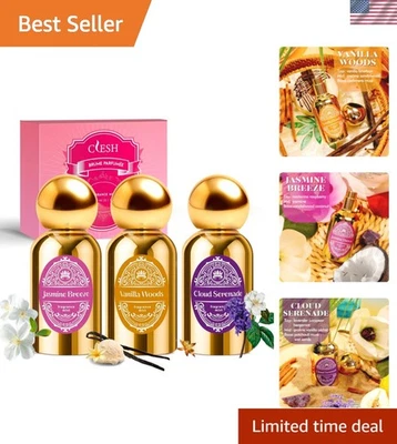 On-the-Go Floral Fragrance Mist Set - 3 Luxury Body Sprays in Stylish Bottles - Image 1 of 4