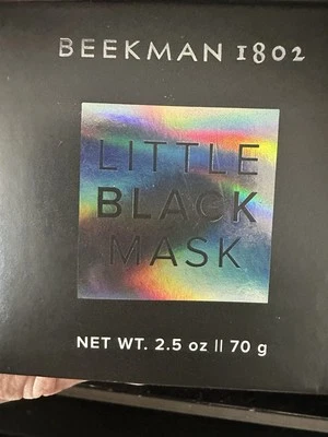 BEEKMAN 1802 ~ Pequeña máscara negra leche de cabra milagro 2,5 oz ~ Nuevo en caja Foto 1 de 4