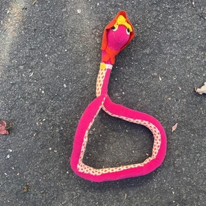 Vintage Dakin Snake 30” Inches Dream Pet Worm Pink Rare READ 1950’s-1960’s - Bild 1 von 6