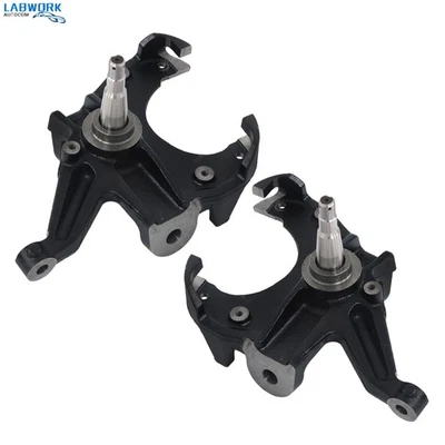 For Chevrolet C10 1975 1976-1986 1987 Drop Lowering Spindles kit w/ 1" Rotor Foto 1 de 4