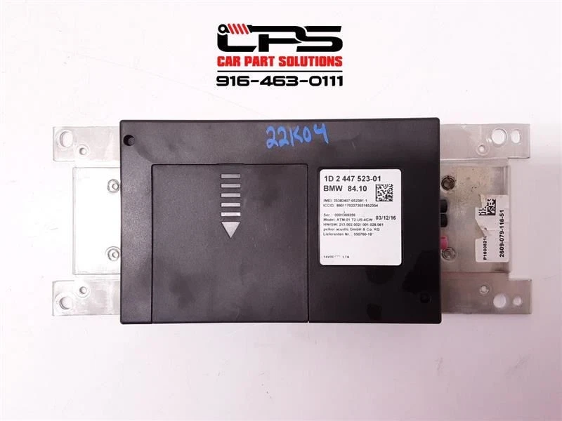 15-19 BMW M3 F80 Telematics Control Module 2447523 - Image 1 of 4