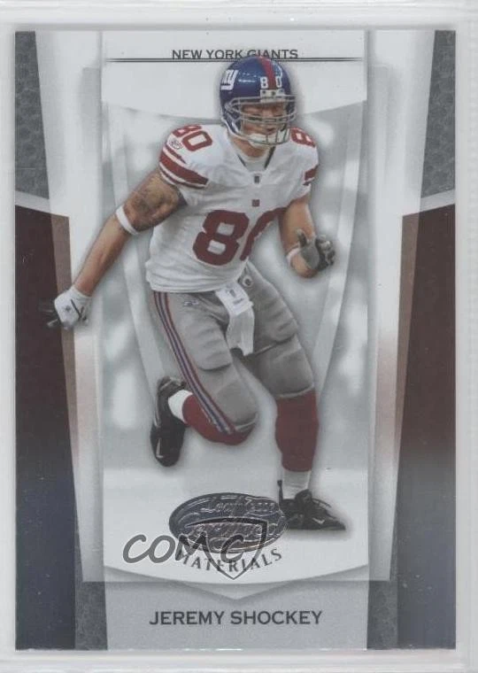 2007 Leaf Certified Materials Jeremy Shockey #9 - Image 1 of 2