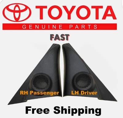 Toyota Tundra 2007-2013 OEM panel de puerta tweeter altavoz moldura conductor pasajero conjunto Foto 1 de 4