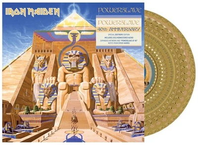 Iron Maiden Powerslave 40th Anniversary Zoetrope with HYPE sticker sealed NEW Foto 1 de 2