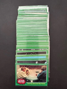 1977 Topps Star Wars Serie 4 Singles (grünes Set) - SIE WÄHLEN - Bild 1 von 65