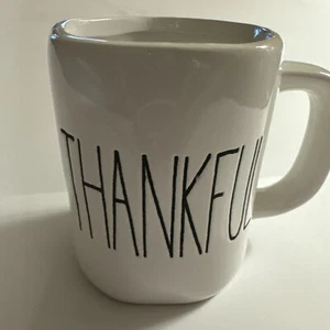 Taza de café THANKFUL con mango - apta para lavavajillas y microondas - Imagen 1 de 6