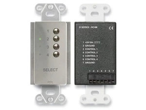 RDL DS-RC4M 4-Kanal-Fernbedienung für RU-ASX4D und RU-ASX4DR/Edelstahl - Bild 1 von 1