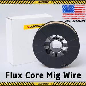 Filo Mig Flux Core, acciaio leggero autoprotetto senza gas, E71TGS 0,03" 1 libbra SUSEMSE - Foto 1 di 8