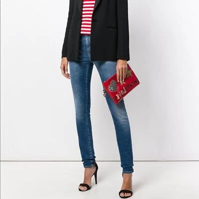 Dolce & Gabbana Revolutions Red Clutch - Image 1 of 4