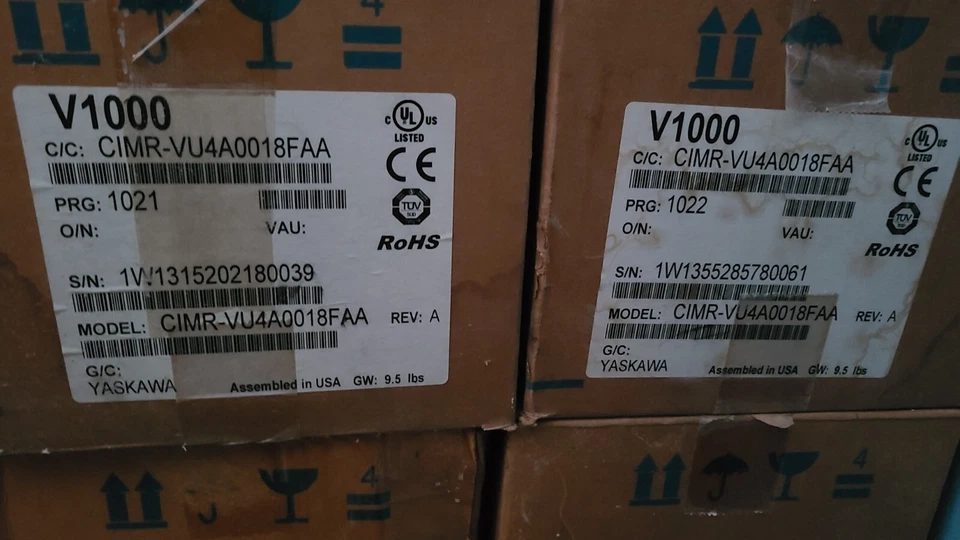 Inversor Yaskawa CIMR-VU4A0018FAA CIMRVU4A0018FAA 1PC Nuevo 10HP V1000 Lote de 1 Foto 1 de 1