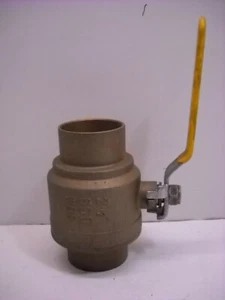 Jomar 2 1/2" Ball Valve,J-Flo,150WSP,600WOG,Lead-Free,Plumbing,100% Port, NEW - Picture 1 of 11