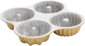 Nordic Ware 91377 Bundt Quartet Pan - Picture 1 of 3