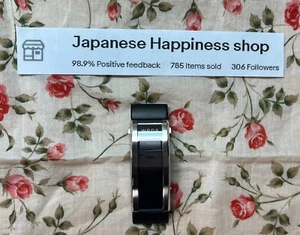 Reloj inteligente SONY wena 3 WNW-A21A/B banda de goma negra IOS Android Bluetooth Alexa - Imagen 1 de 3