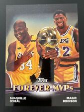 2000-01 Topps Combos Series 2 TC6 Shaquille O'Neal / Magic Johnson