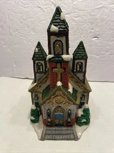 Porcelain Christmas church - Picture 1 of 6