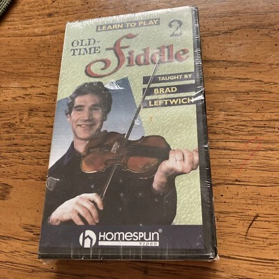 Learn to Play Old Time Fiddle VHS Lesson 2 by Brad Leftwich - Image 1 of 3