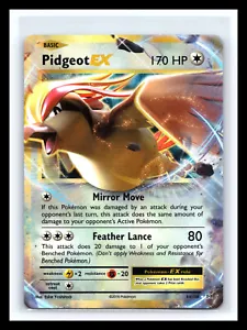 💥 Pidgeot EX 64/108 XY 2016 Evolutions Ultra Rare Pokemon Holo Foil - Bild 1 von 2