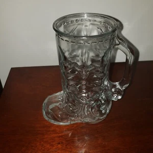 MEXICO BOOT GLASS BOOT MUG - 22oz - 6.5 tall Mexican Glass  (1.3 Pints, 650ml) - Picture 1 of 8