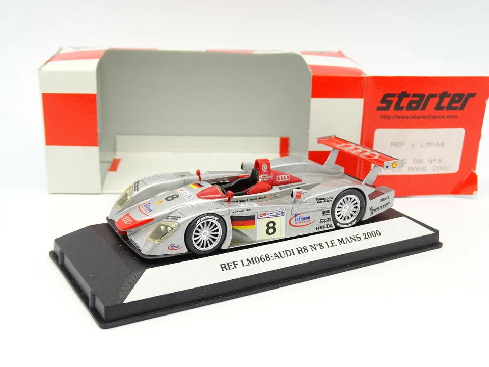 Starter 1/43 - Audi R8 N°8 Vincitore Le Mans 2000 - Immagine 1 di 1