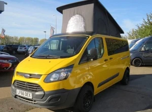 2016 Ford Transit Custom Ex-AA Campervan 4 Berth ULEZ AC Tailgate with Pop top - Picture 1 of 17