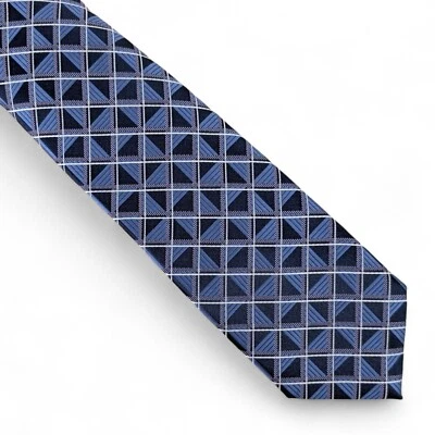 Perry Ellis портфолио мужчин Кармен сетки галстук классический 3» темно-синий $55 - Изображение 1 из 4