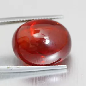30.80CT FABULOUS ATTRACTIVE 100% NATURAL SPESSARTITE CABOCHON LOOSE GEMSTONE - Picture 1 of 4