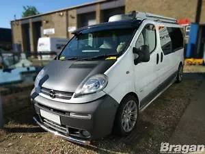 Spoiler Bar Type B To Fit Renault Trafic 2002 - 2014 Stainless Steel Accessories - Picture 1 of 6