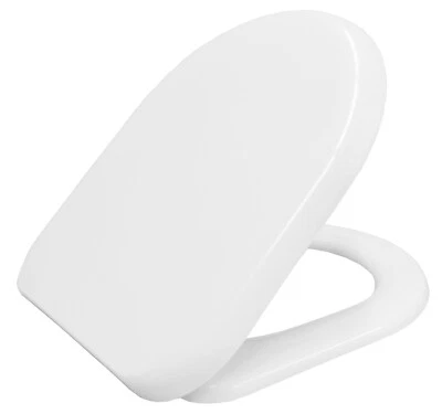 Bemis 2086CL000 Sanremo a D Copriwater, Bianco San Remo Sedile - Immagine 1 di 4