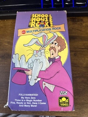 School House Rock! Multiplication Rock (VHS) FAMILY EDUCATION HOME SCHOOL - Image 1 of 3