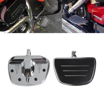 Foot Pegs Floorboards Footrest Pedal Pads For Harley Sportster Softail Dyna FXDB - Image 1 of 4