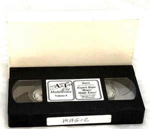 Preowned, EXPERT ROPE MAGIC MADE EASY, DARYL VOL 8 , A 1 MULTI,  VHS format tape - Picture 1 of 2