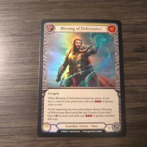 Flesh And Blood Blessing of Deliverance Pitch Yellow Rainbow Foil WTR055 Alpha - Bild 1 von 5
