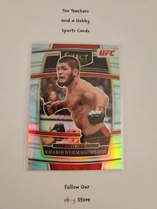 2022 Panini Select UFC Khabib Nurmagomedov Silver Prizm Concourse #49 - Picture 1 of 3