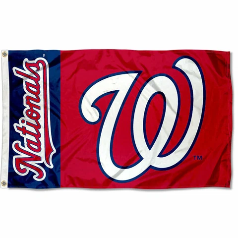 Washington Nationals Flag Nats 3x5 Banner Cover