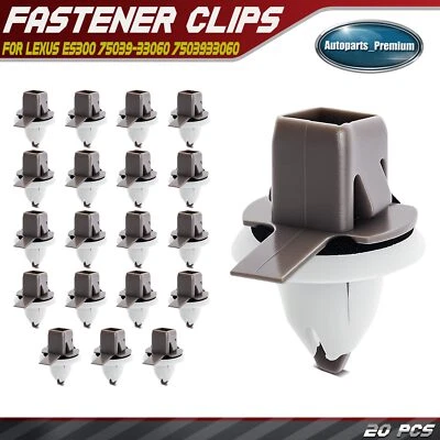 20 piezas sujetadores de clip de moldura inferior de puerta para Lexus ES300 1992-2003 7503933060 Foto 1 de 4
