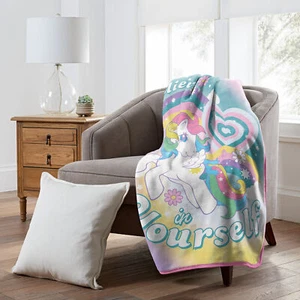 Northwest Hasbro My Little Pony Silk Touch Sherpa Throw Blanket, 50"x60" - Picture 1 of 2
