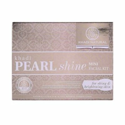 Khadi Natural Mini Facial Kit Pearl Shine with Free Shipping - Image 1 of 3