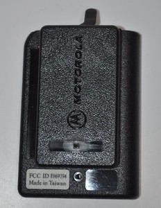 New Oem Motorola Minitor Iii Back Housing Case Assembly w/ Belt Clip 1562939B02